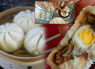 របៀបធ្វើនំប៉ាវ ស្នូលបិះគក់សាច់ជ្រូកចិព្រាាំ្ចឆ្ងាញ់ជាប់មាត់