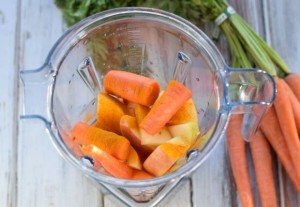 CARROTS IN BLENDER