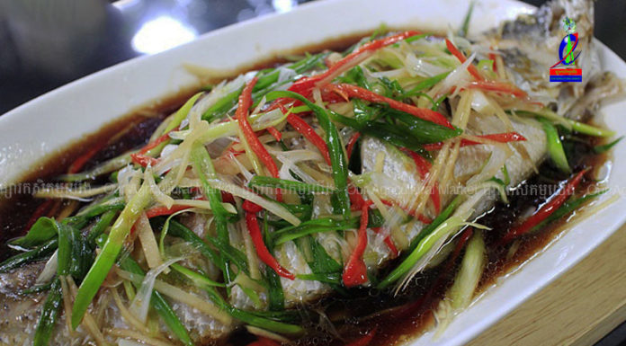 វិធីធ្វើត្រីចំហុយទឹកស៊ីអ៊ីវ!